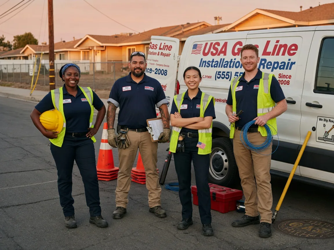 Gas Line Installation company in El Dorado, CA